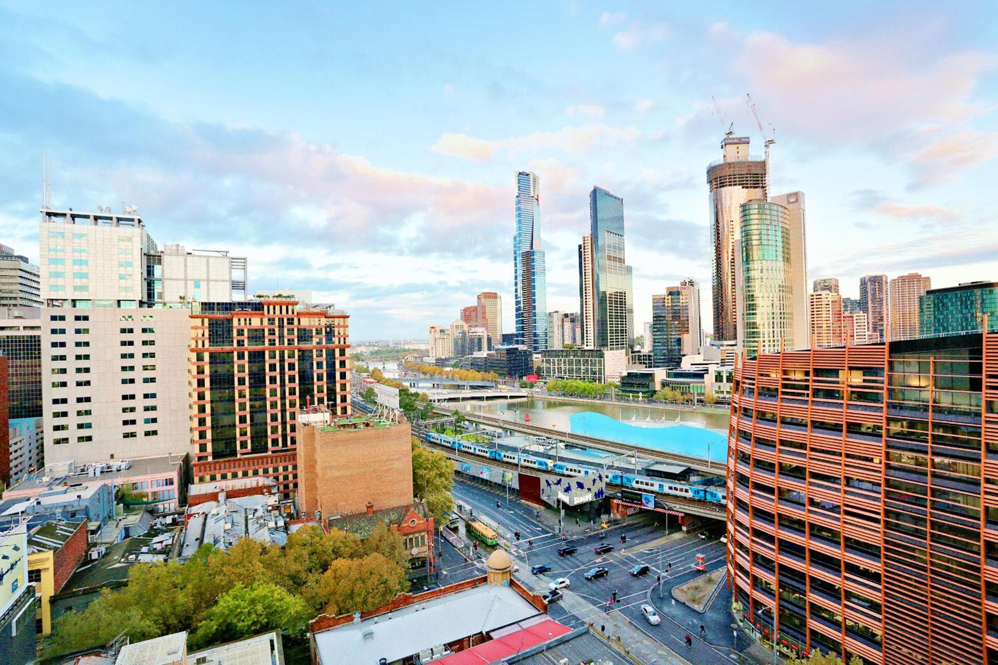 Aura On Flinders Serviced Apartments Melbourne Ngoại thất bức ảnh