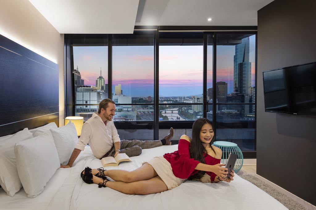 Aura On Flinders Serviced Apartments Melbourne Ngoại thất bức ảnh